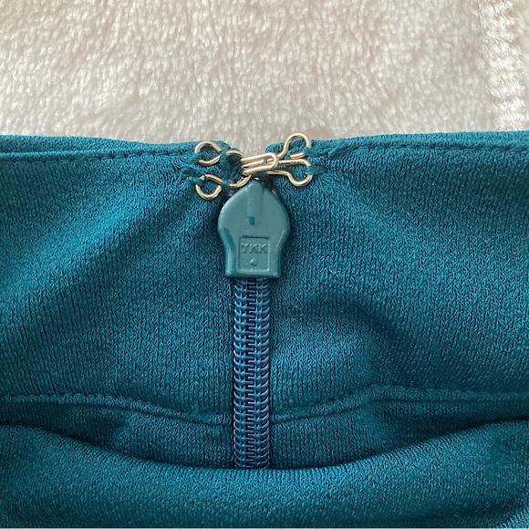 Marciano by GUESS Long Sleeve Bodycon Short Dark Turquoise Evening Dress - Picture 7 of 7